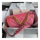 Chanel 19 Large Velvet Flap Bag AS1161