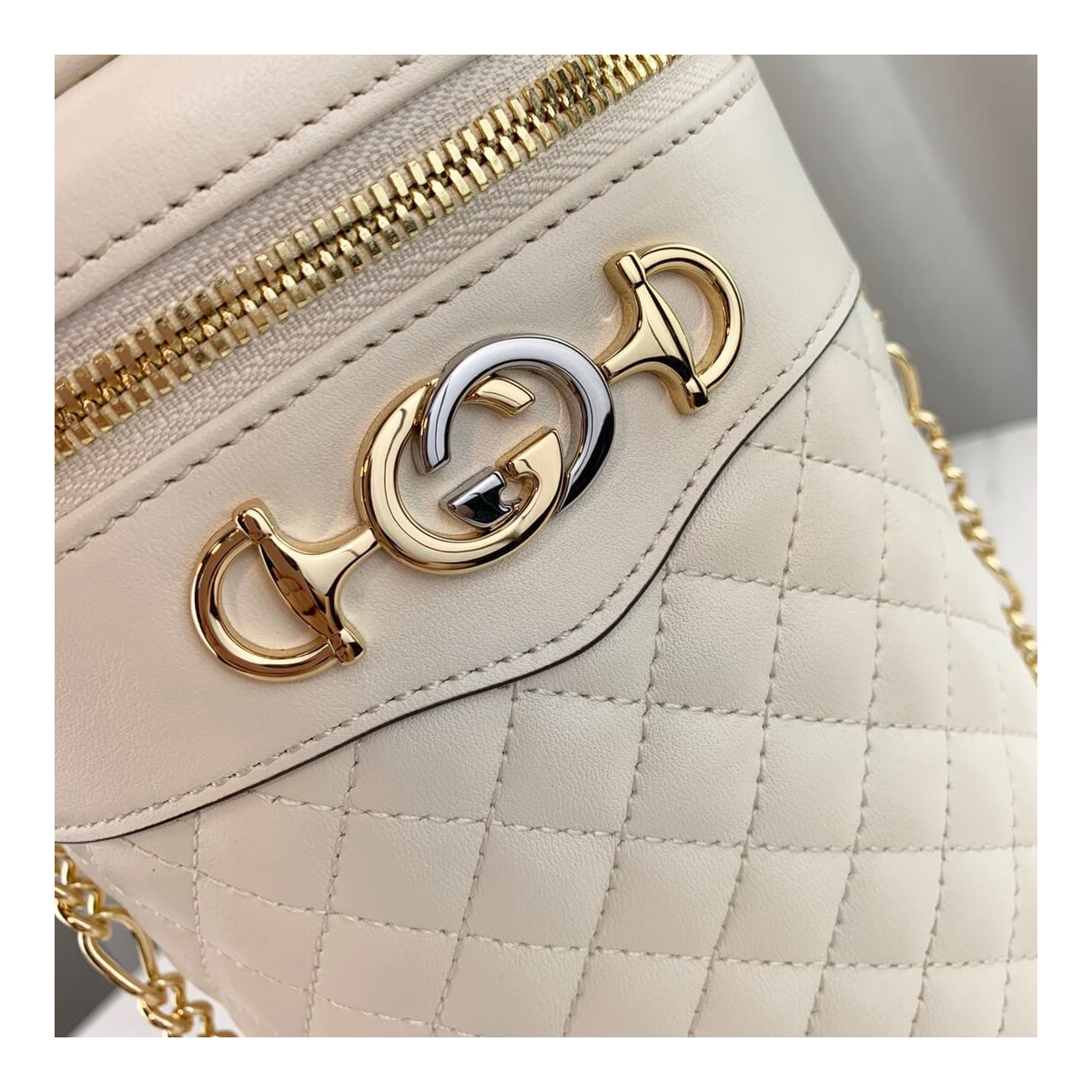 Gucci Quilted Leather Belt Bag 572298