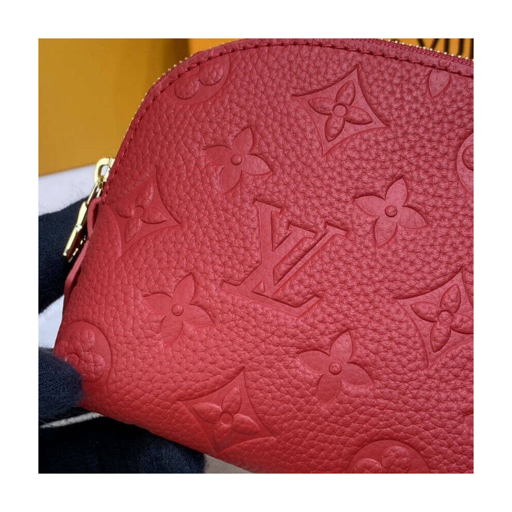 Louis Vuitton Monogram Empreinte Cosmetic Pouch PM M69414