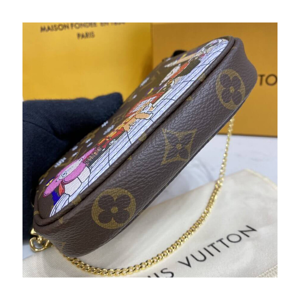 Louis Vuitton Monogram Canvas Mini Pochette Accessoires M80863