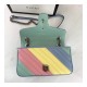 Gucci GG Marmont Small Shoulder Bag In Pastel And Rainbow 443497