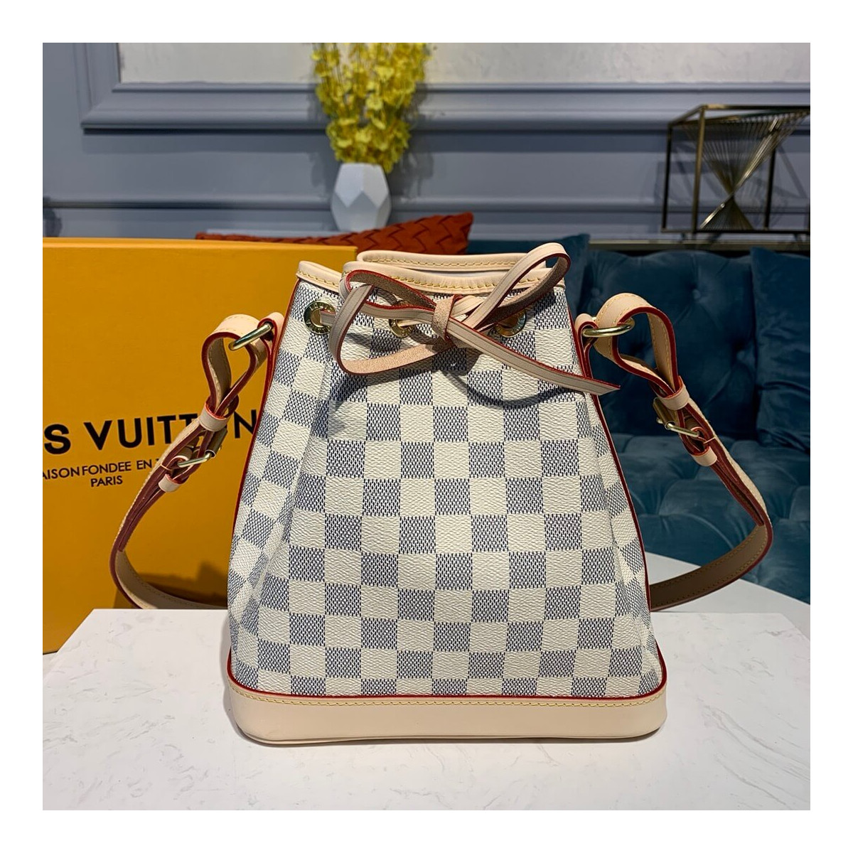 Louis Vuitton Damier Azur Canvas Noe BB N41220