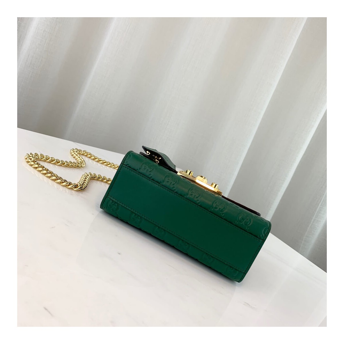 Gucci Padlock Small Gucci Signature Shoulder Bag 409487