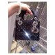 Christian Dior Rhinestones Mini Lady Dior Bag M0500