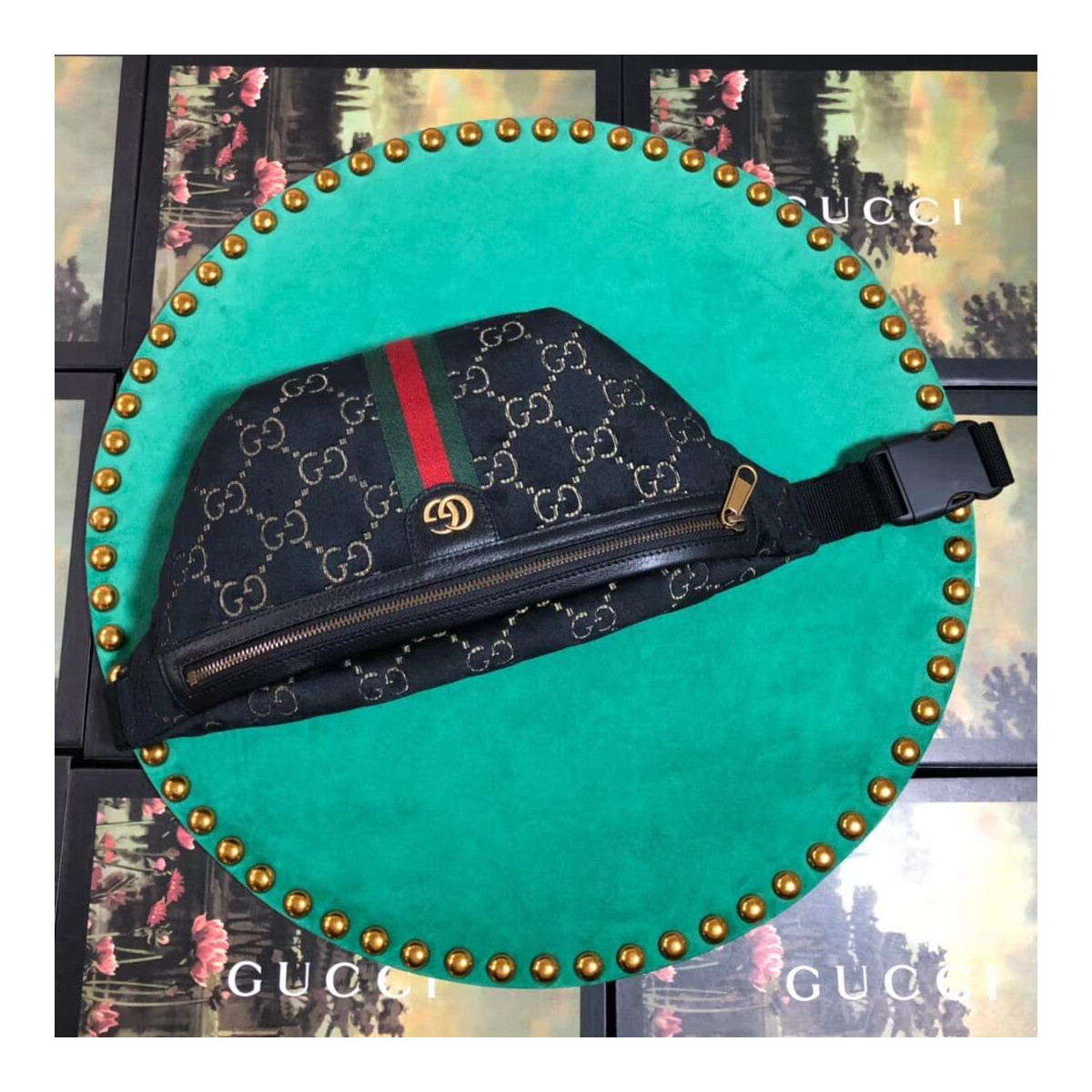 Gucci GG Velvet Belt Bag 574968