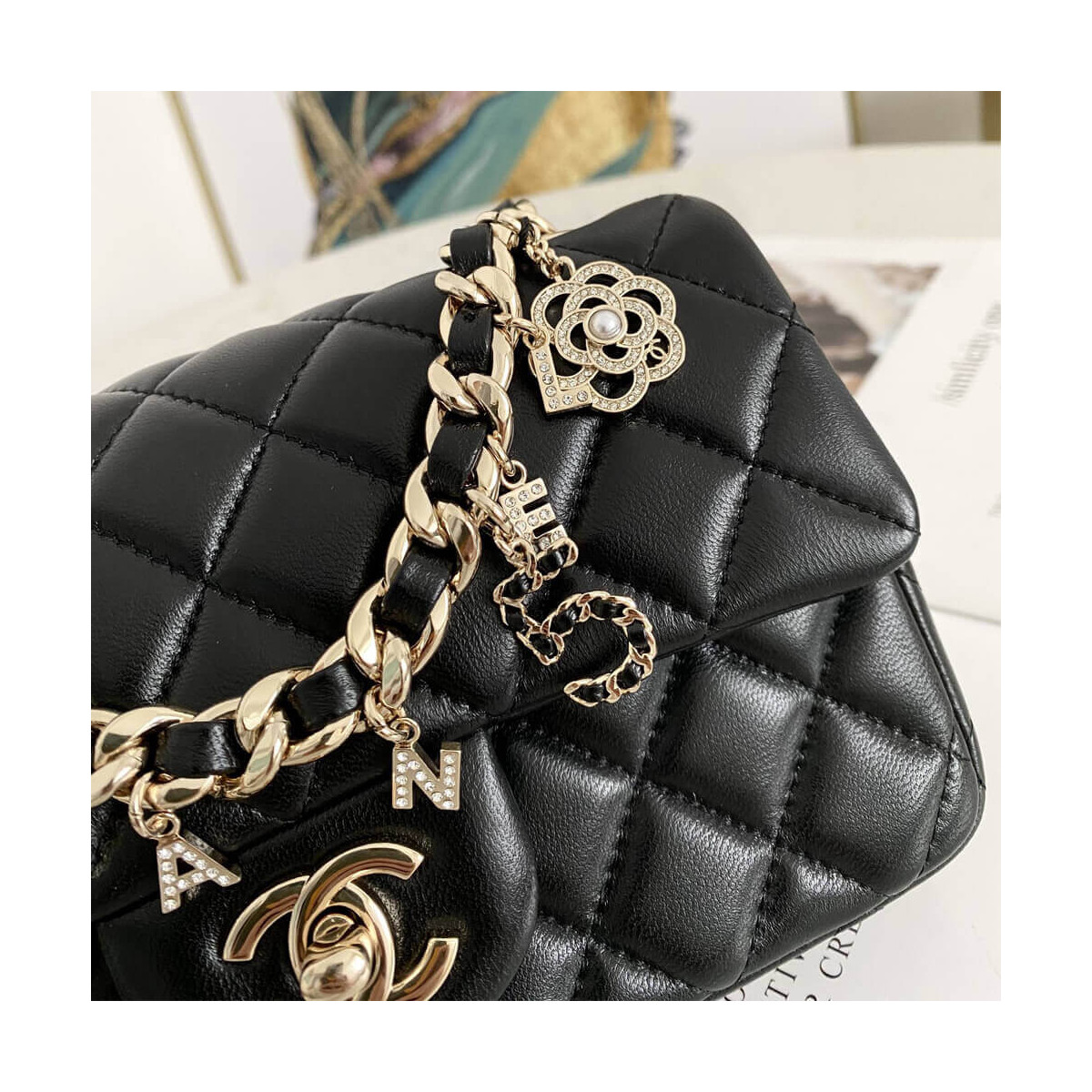 Chanel Lambskin Flap Bag AS2326