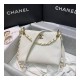 Chanel Grained Calfskin Small Hobo Bag AS1461