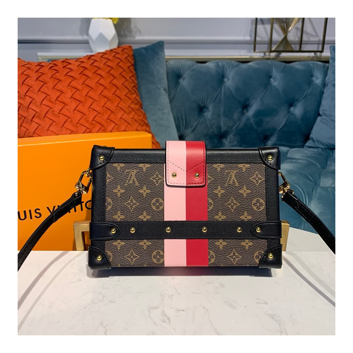 Louis Vuitton Monogram Canvas Petite Malle M43872