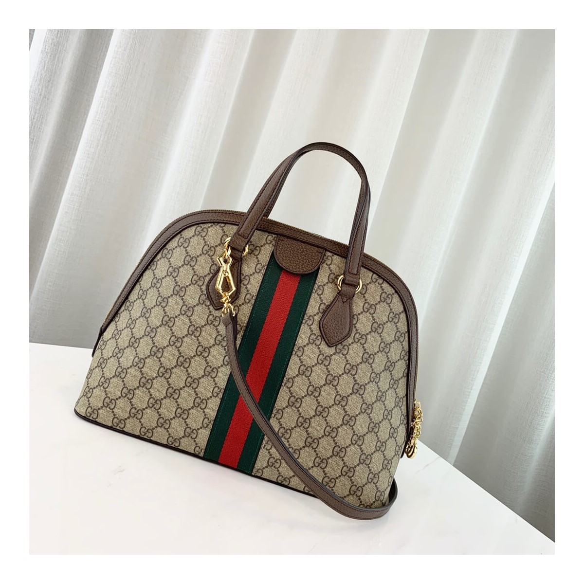 Gucci Ophidia GG Medium Top Handle Bag 524533