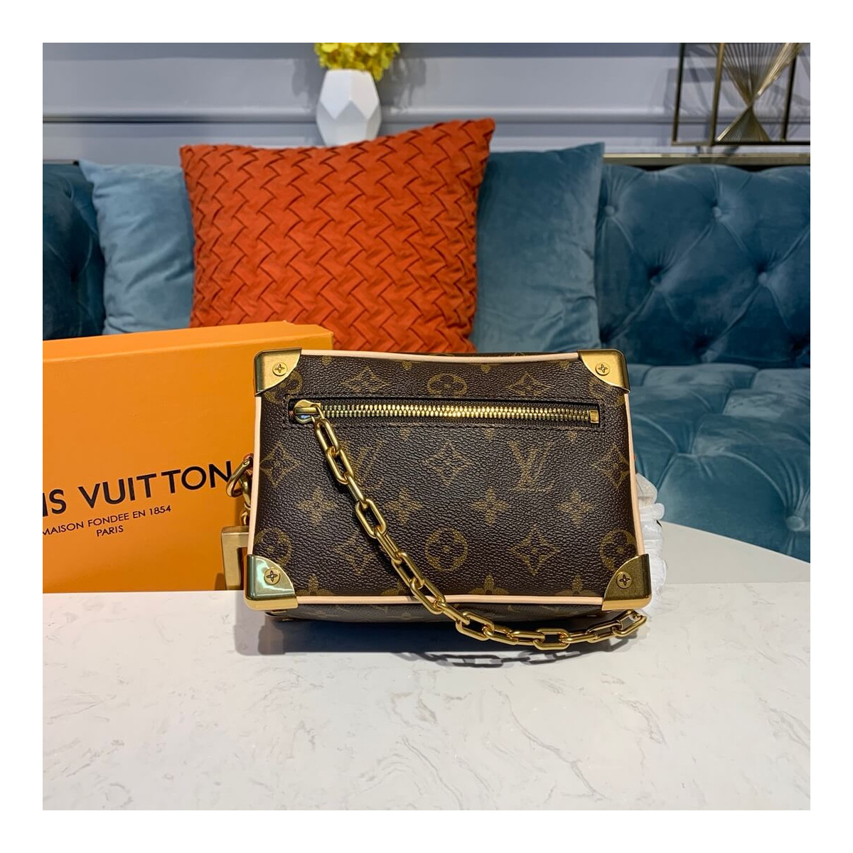 Louis Vuitton Monogram Mini Soft Trunk M68906