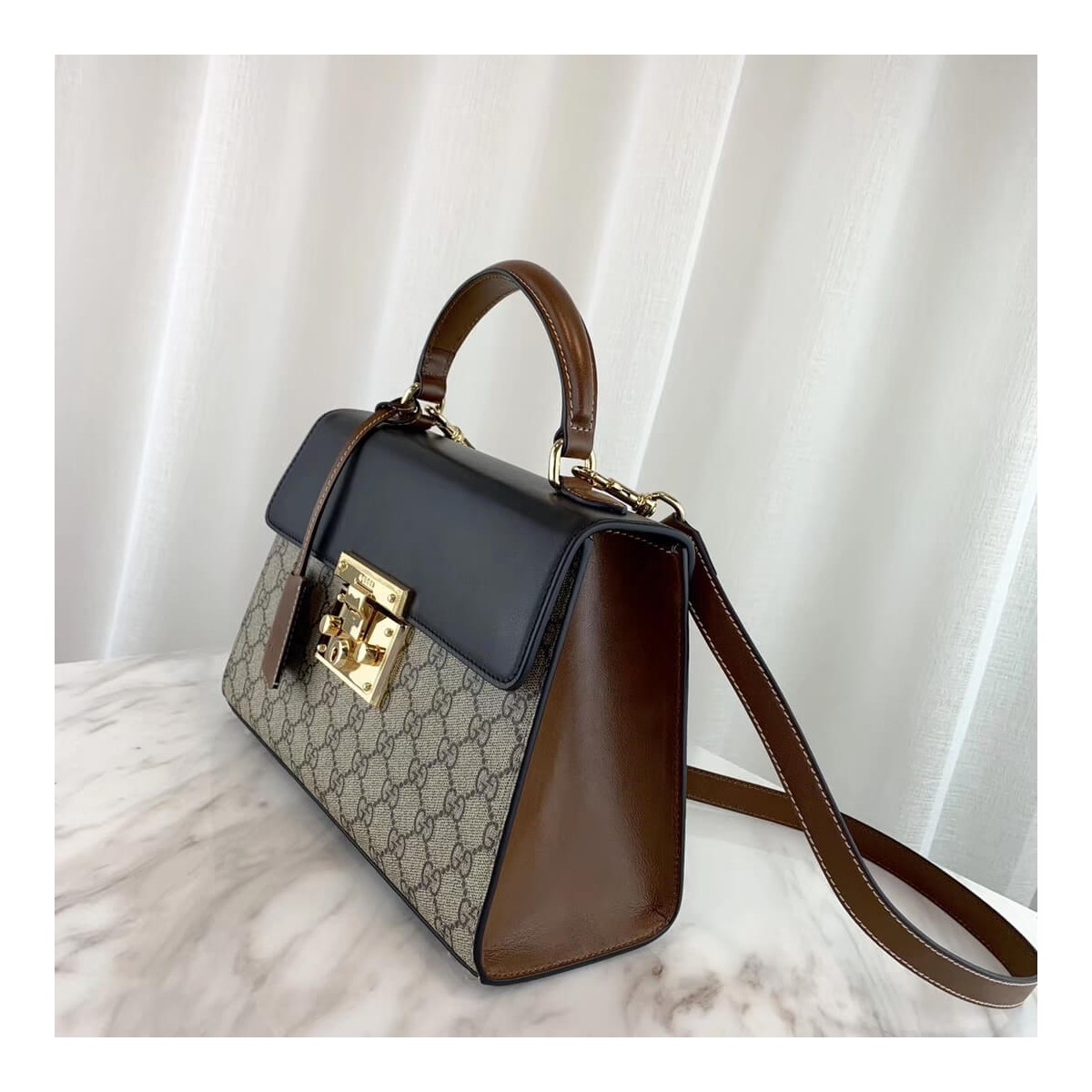 Gucci Padlock Small GG Top Handle Bag 453188