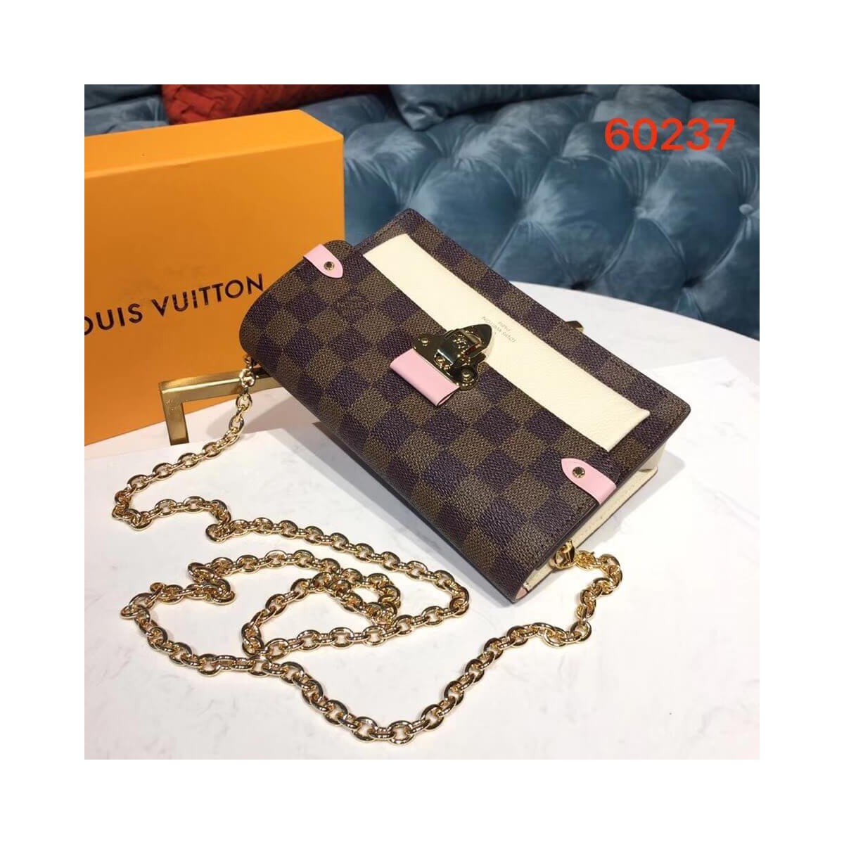 Louis Vuitton Vavin Chain Wallet N60237 N60221 N60222