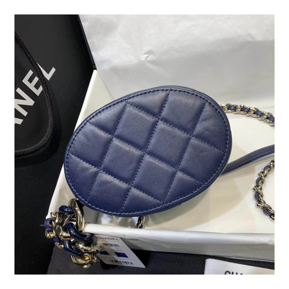 Chanel Round Vanity Case AS1355