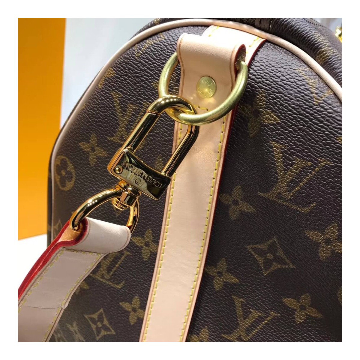 Louis Vuitton Monogram Canvas Keepall Bandouliere 45  M41418