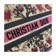 Christian Dior Small Book Tote Broderie Flowers Multicolore M1296