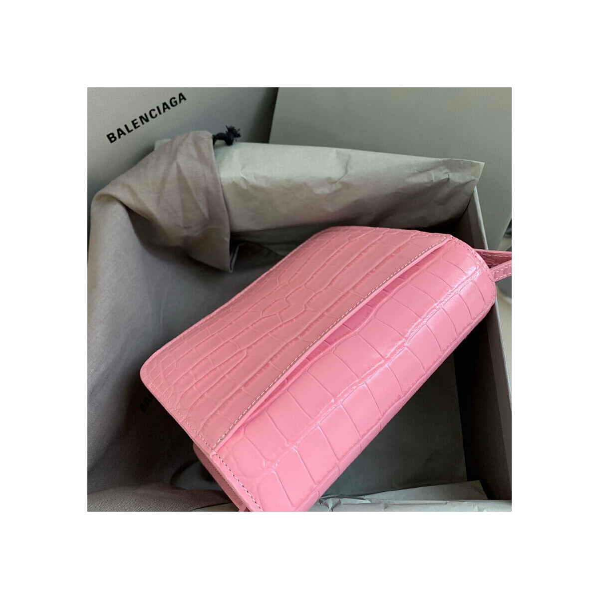 Balenciaga Croc Small B. Bag