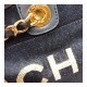 Chanel Deauville Tote 38cm Canvas Bag A66941 Denim Blue/Gold