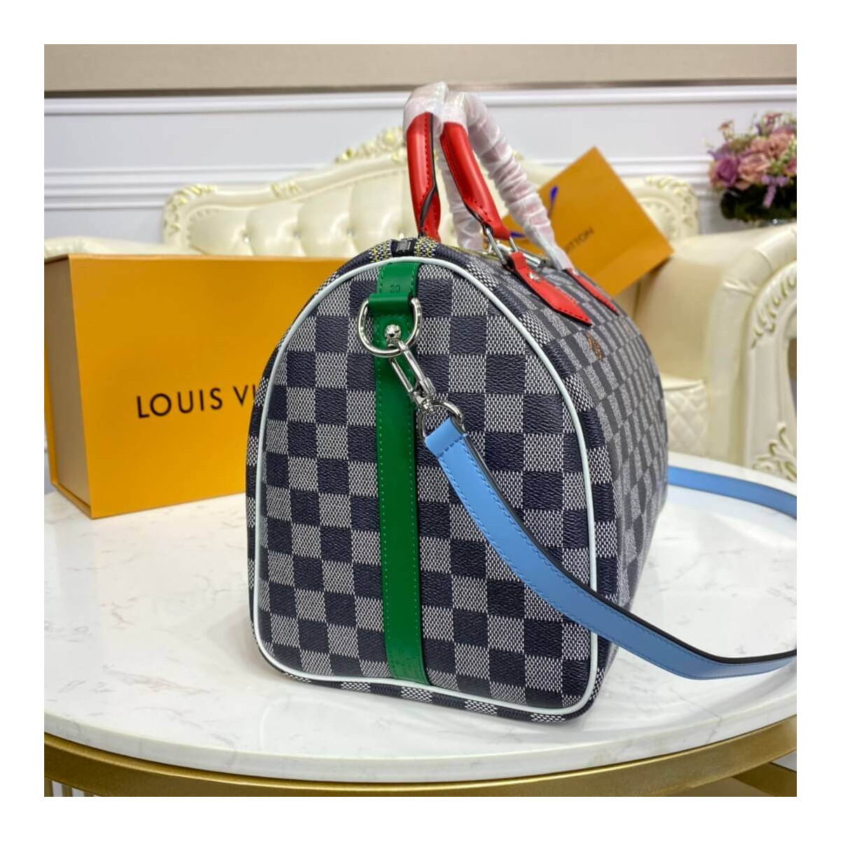 Louis Vuitton Damier Canvas Speedy Bandouliere 30 N40236