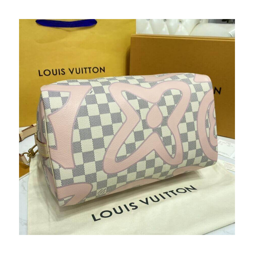 Louis Vuitton Damier Azur Speedy Bandouliere 30 N41052