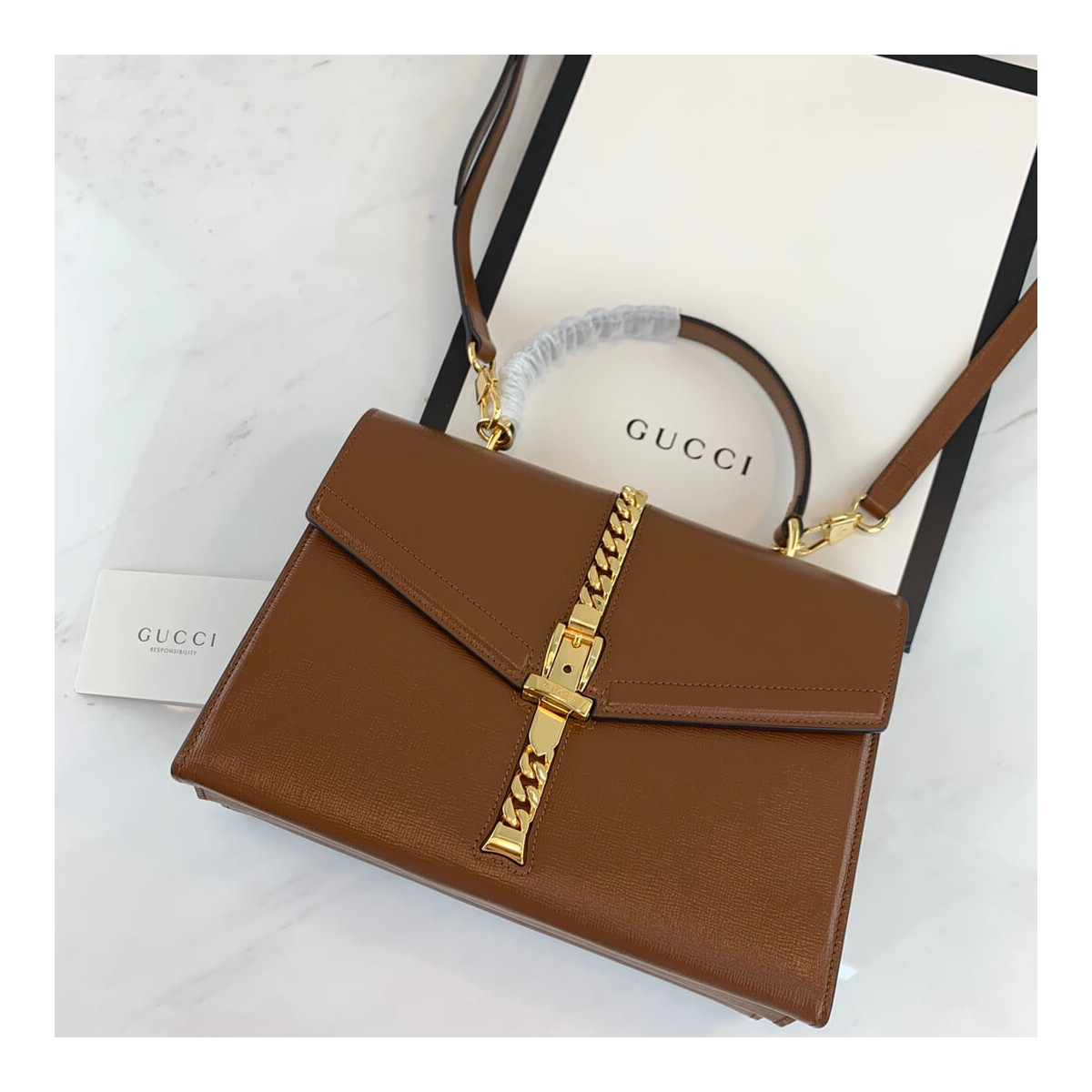 Gucci Sylvie 1969 Small Top Handle Bag 602781