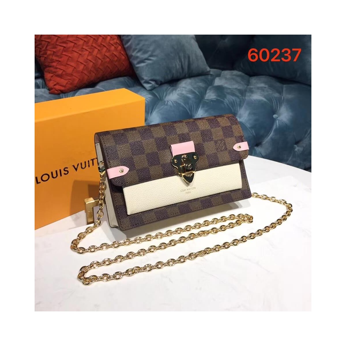 Louis Vuitton Vavin Chain Wallet N60237 N60221 N60222