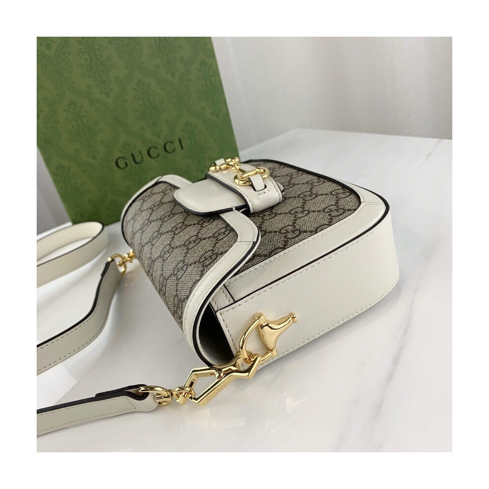 Gucci Horsebit 1955 Mini Bag in GG Supreme 658574