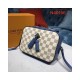 Louis Vuitton Damier Azur Canvas Saintonge N40154