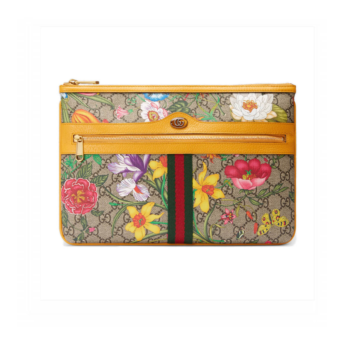 Gucci Ophidia GG Flora Pouch 517551