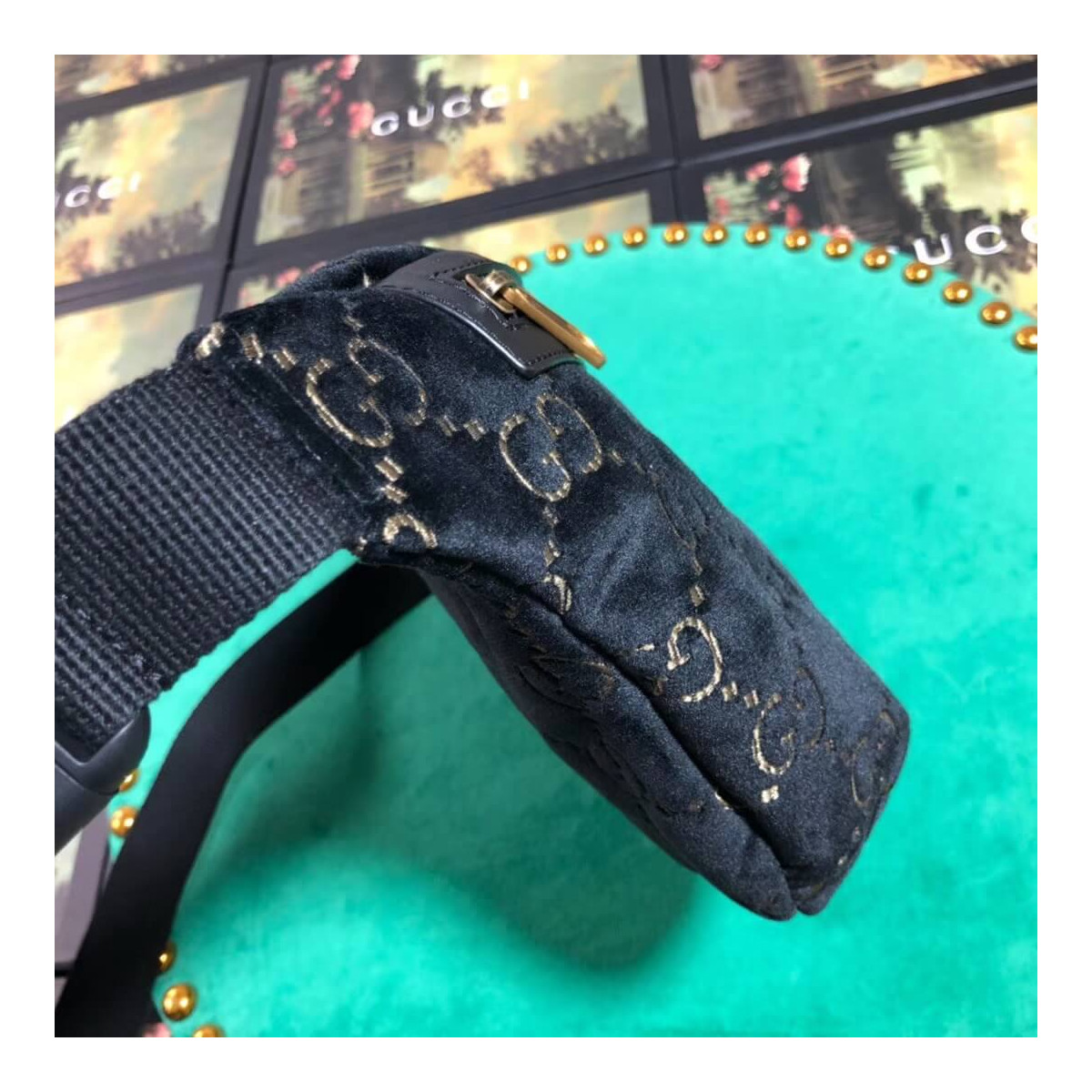 Gucci GG Velvet Belt Bag 574968