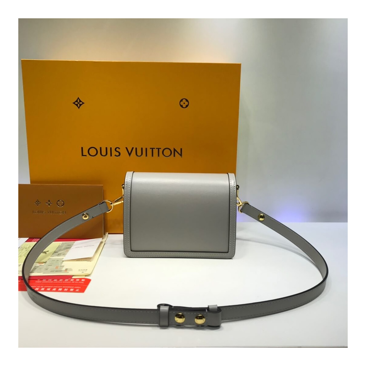 Louis Vuitton Smooth Calfskin Leather Mini Dauphine M55836 M55837