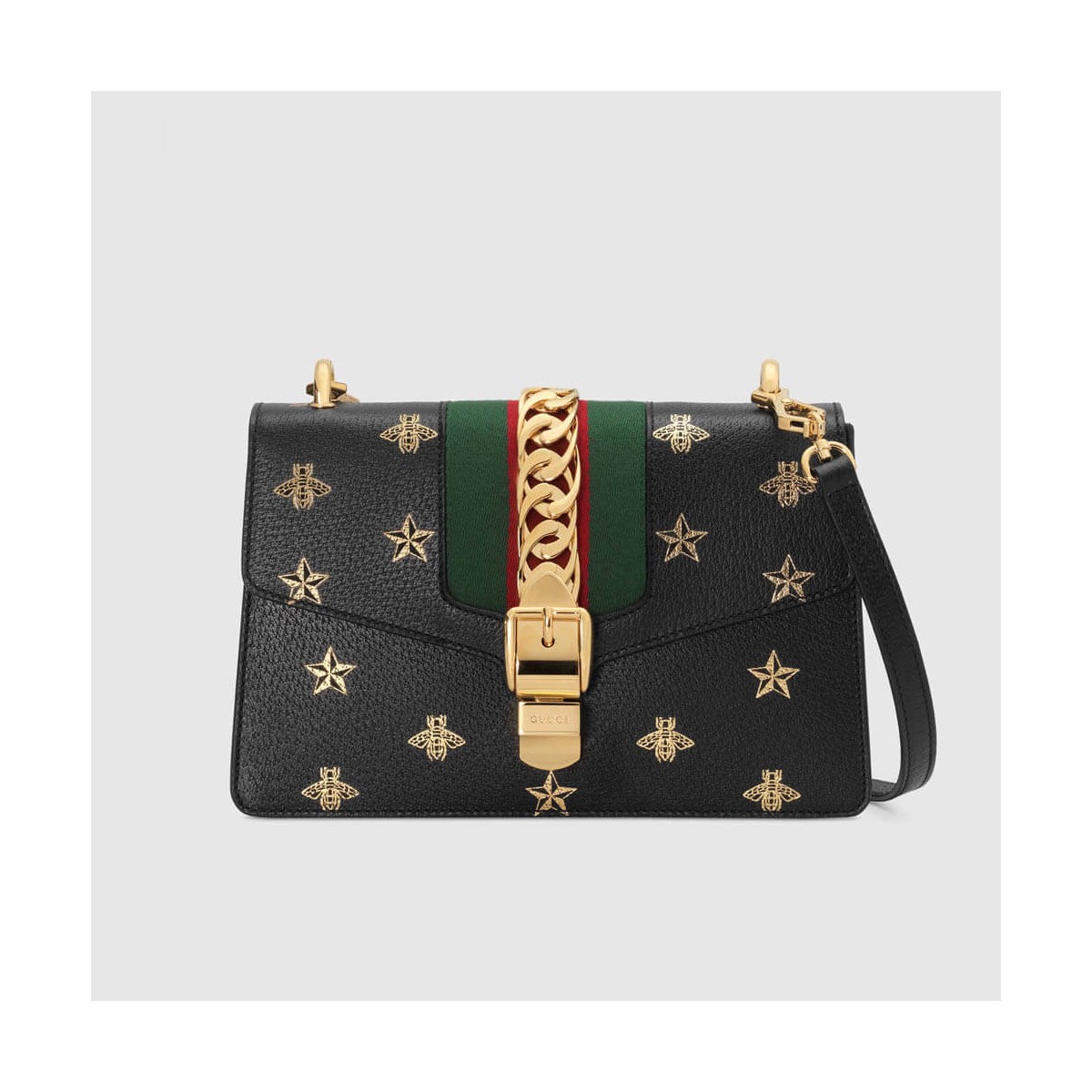 Gucci Sylvie Bee Star Small Shoulder Bag 524405