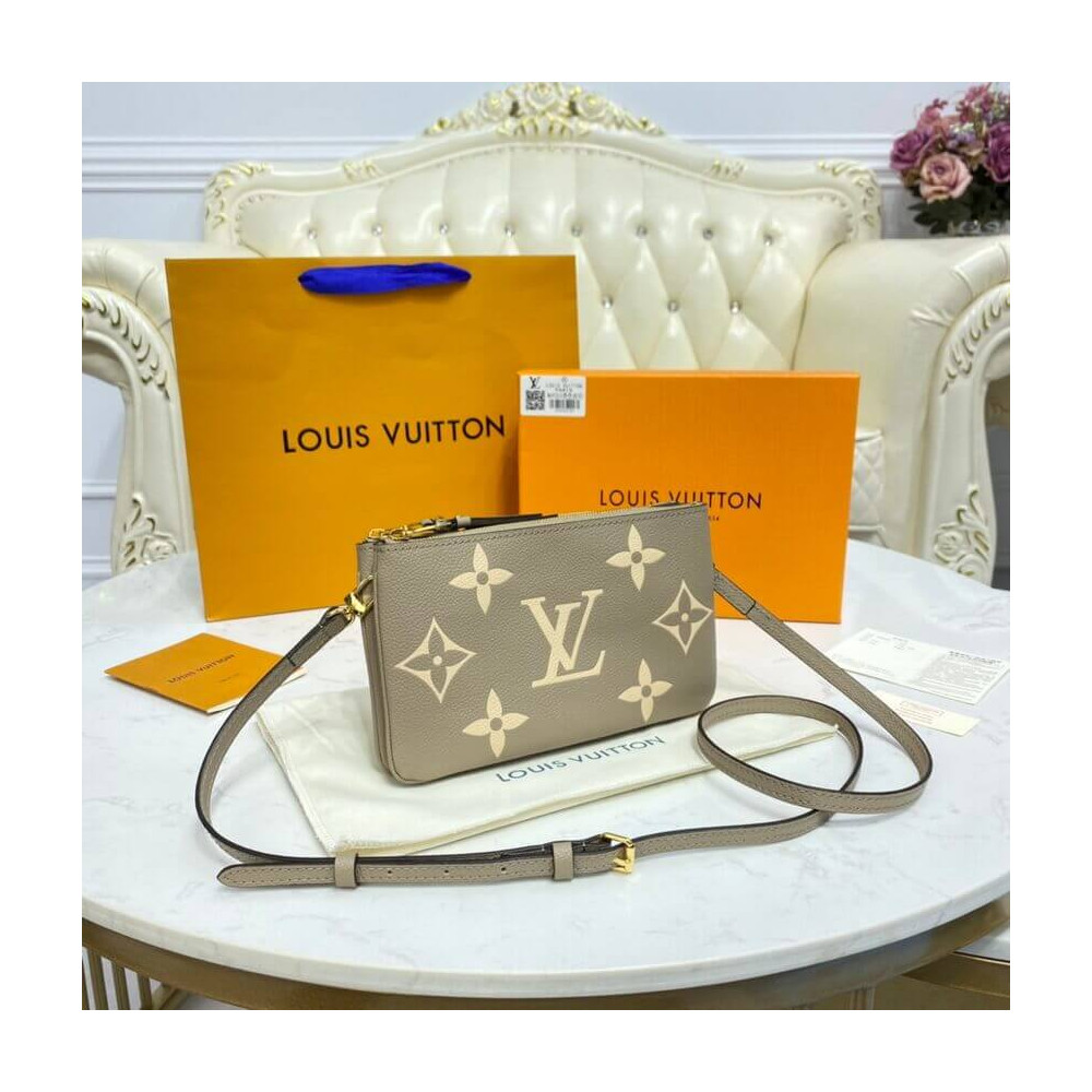 Louis Vuitton Bicolor Double Zip Pochette M80787