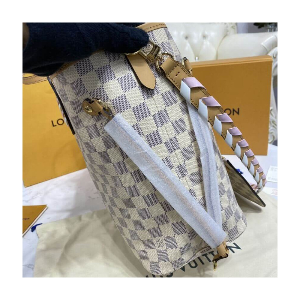 Louis Vuitton Damier Azur Neverfull MM N50047