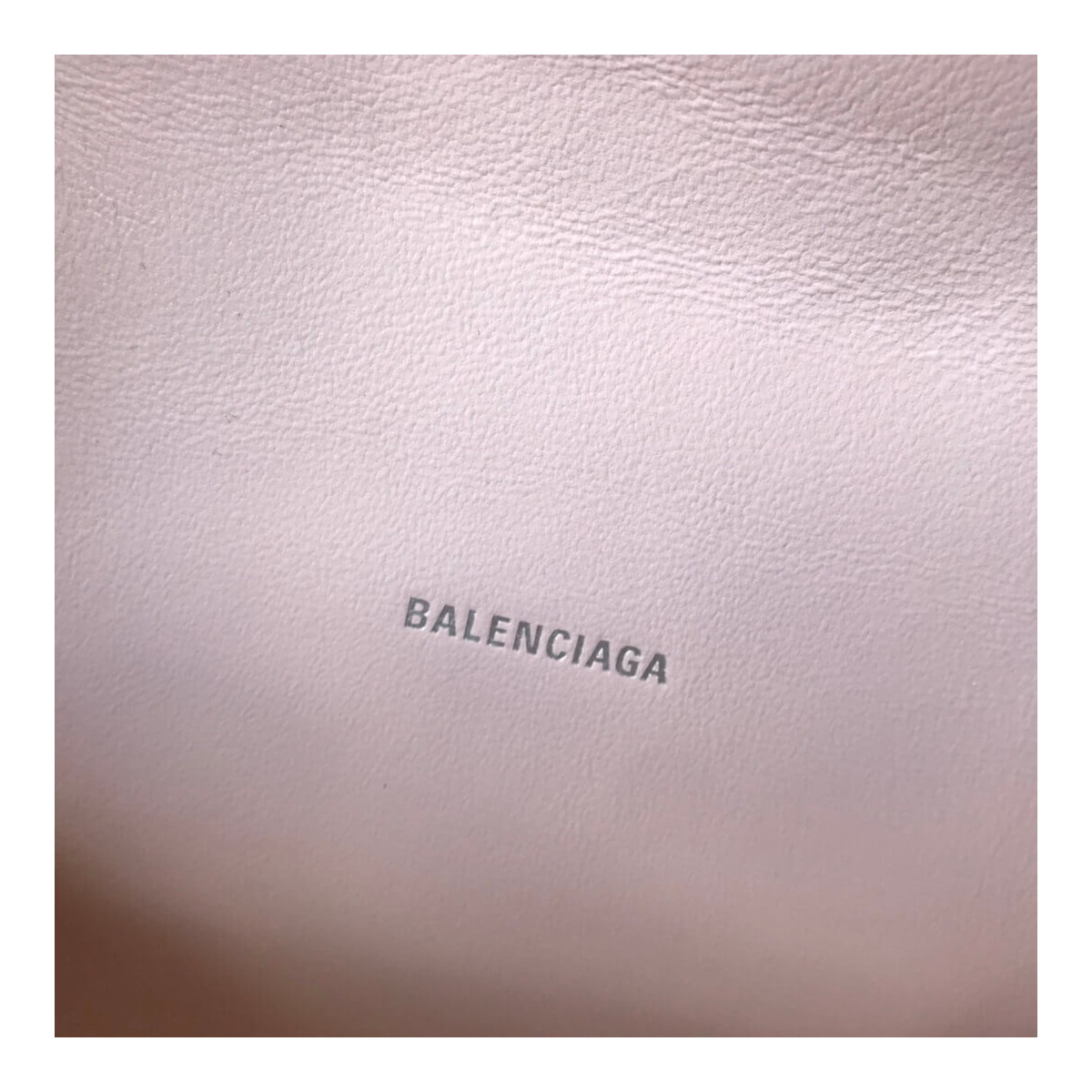 Balenciaga Hourglass XS Shiny Box Calfskin Tote