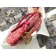 Christian Dior Saddle Bag Toile de Jouy Reverse Jacquard M0446