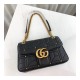 Gucci GG Marmont Matelassé Shoulder Bag With Studs 443496