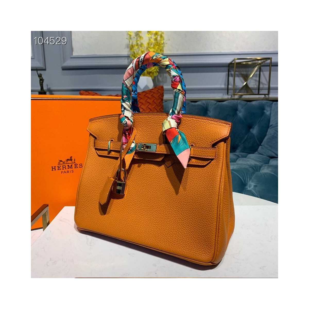 Hermes Original Togo Birkin 25cm Gold Hardware