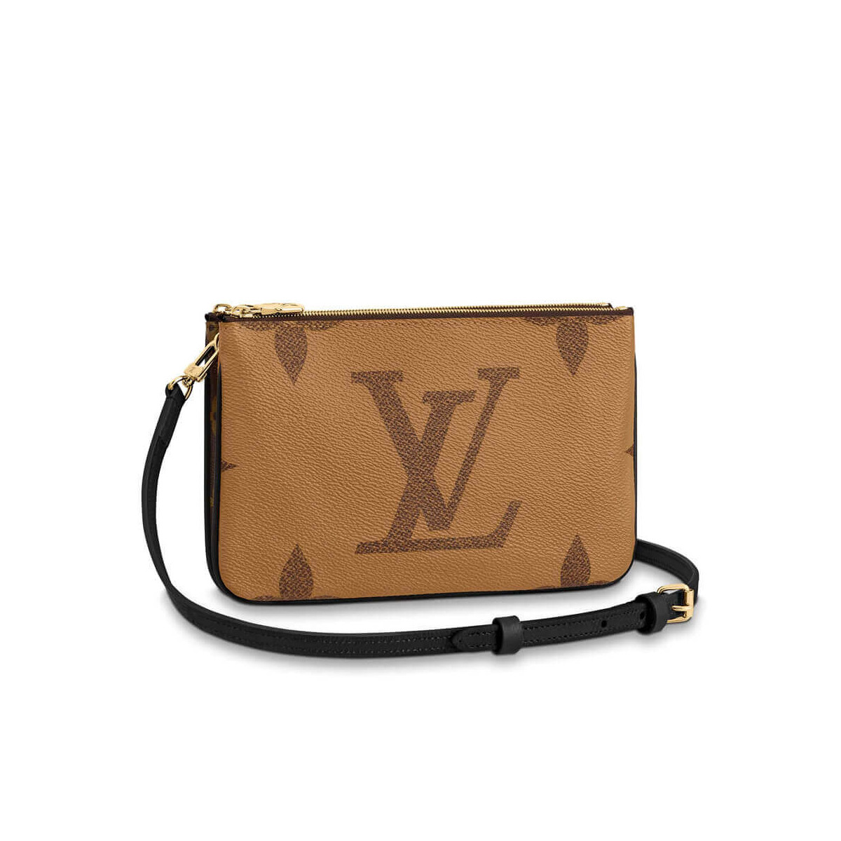 Louis Vuitton Monogram Double Zip Pochette M69203