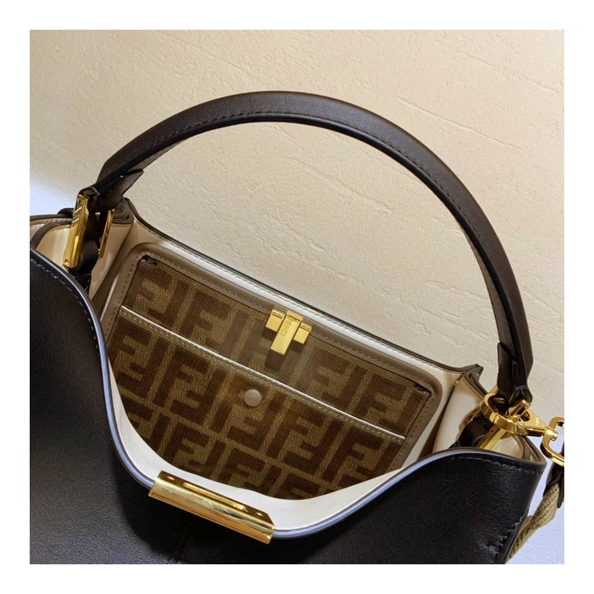 Fendi Peekaboo X-Lite Medium Calfskin Bag 8BN310