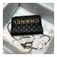 Chanel Front Logo 19cm Flap Bag 88826