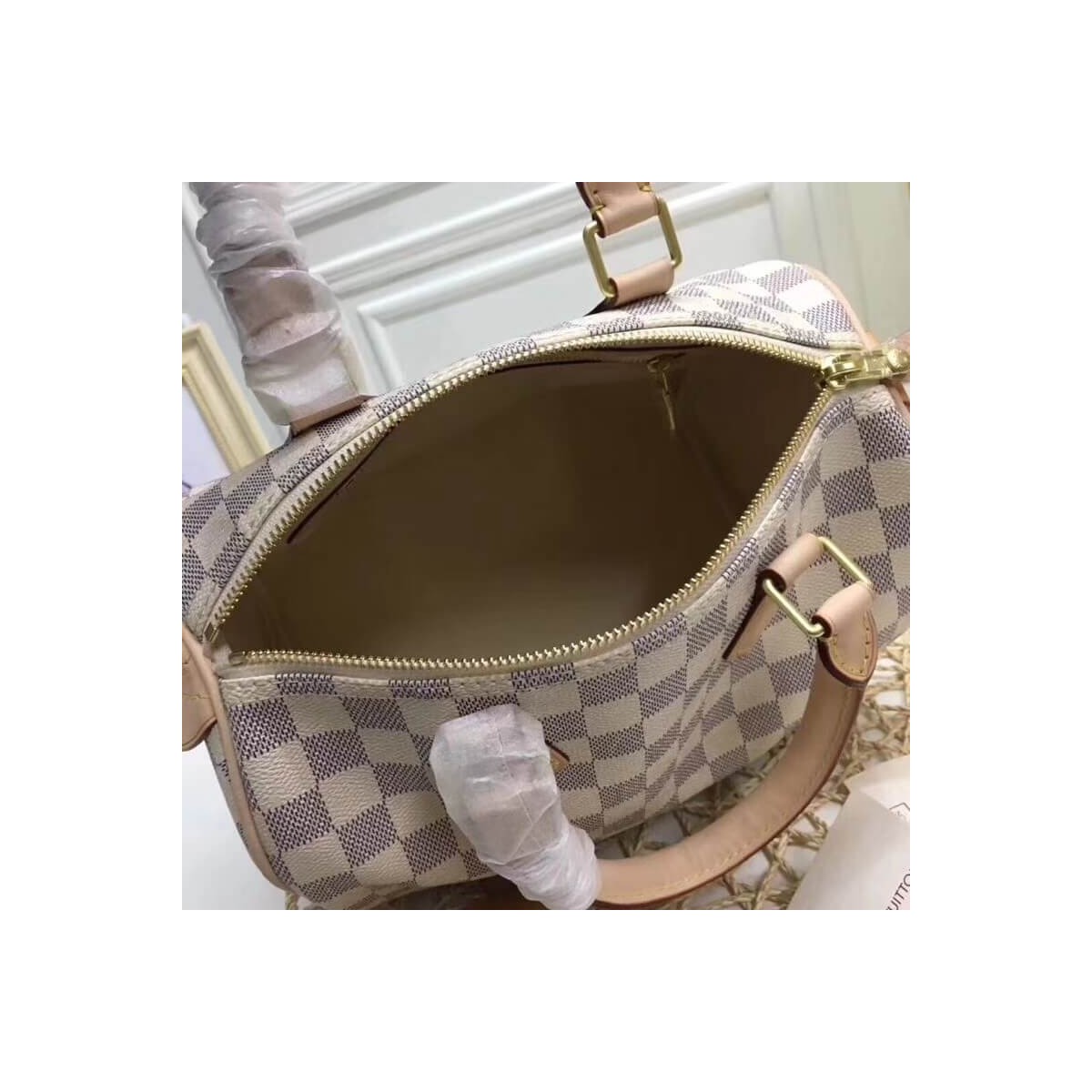 Louis Vuitton Damier Azur Canvas Speedy 25 N41371