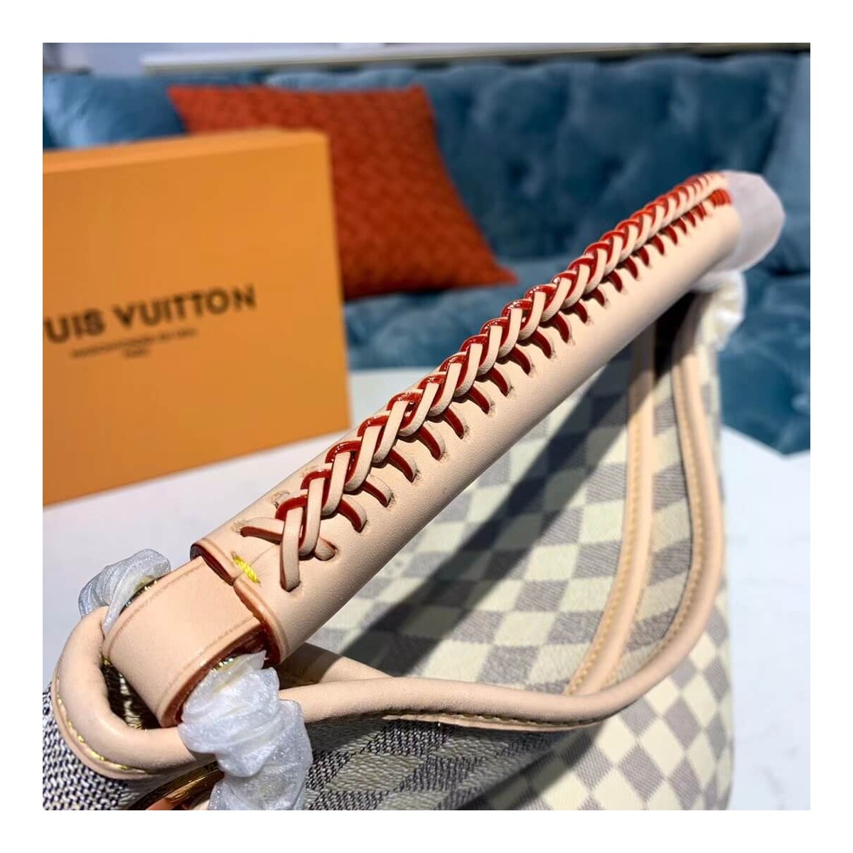 Louis Vuitton Damier Azur Canvas Artsy MM N40253