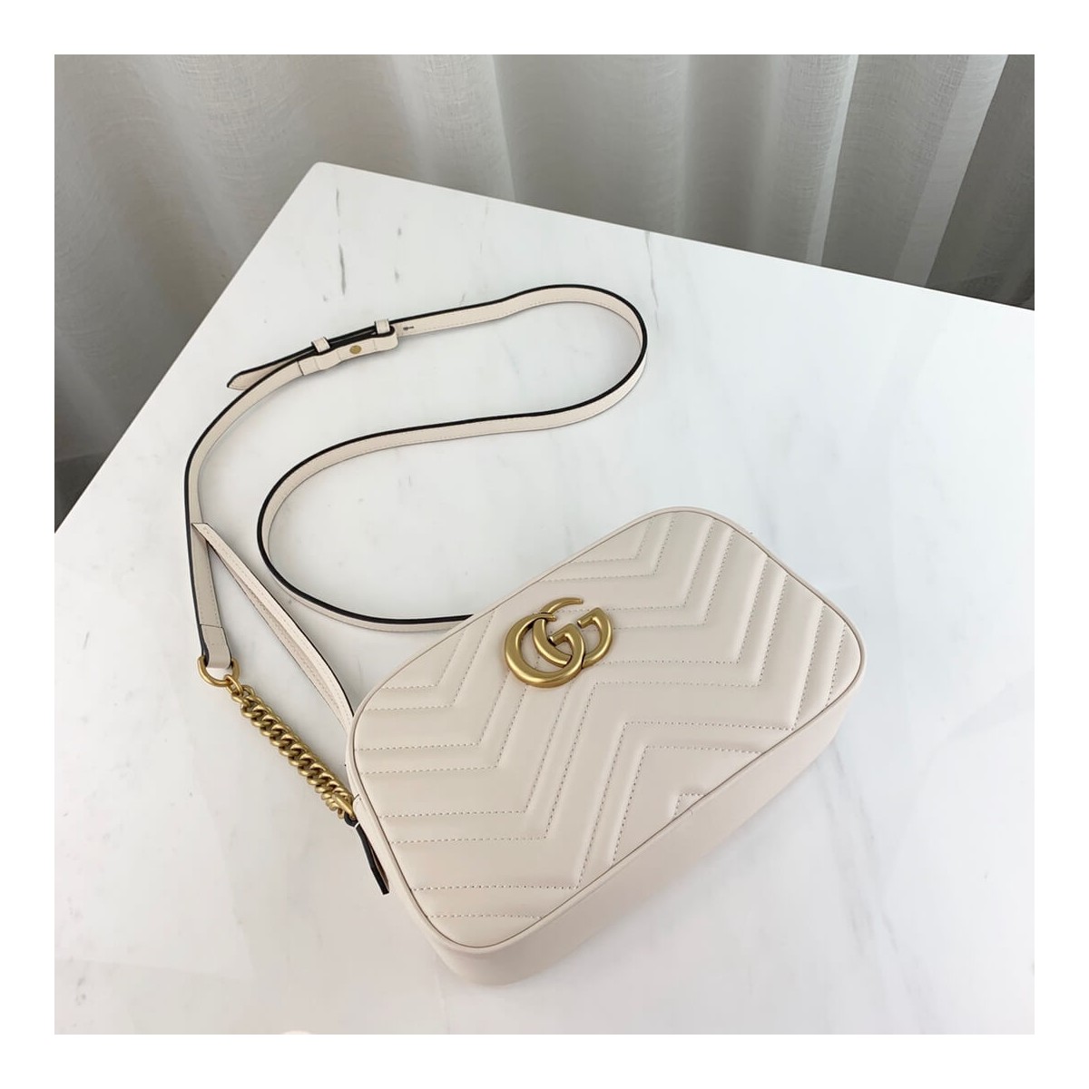 Gucci GG Marmont Matelassé Shoulder Bag 447632