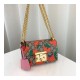 Gucci Padlock GG Strawberry Small Shoulder Bag 409487