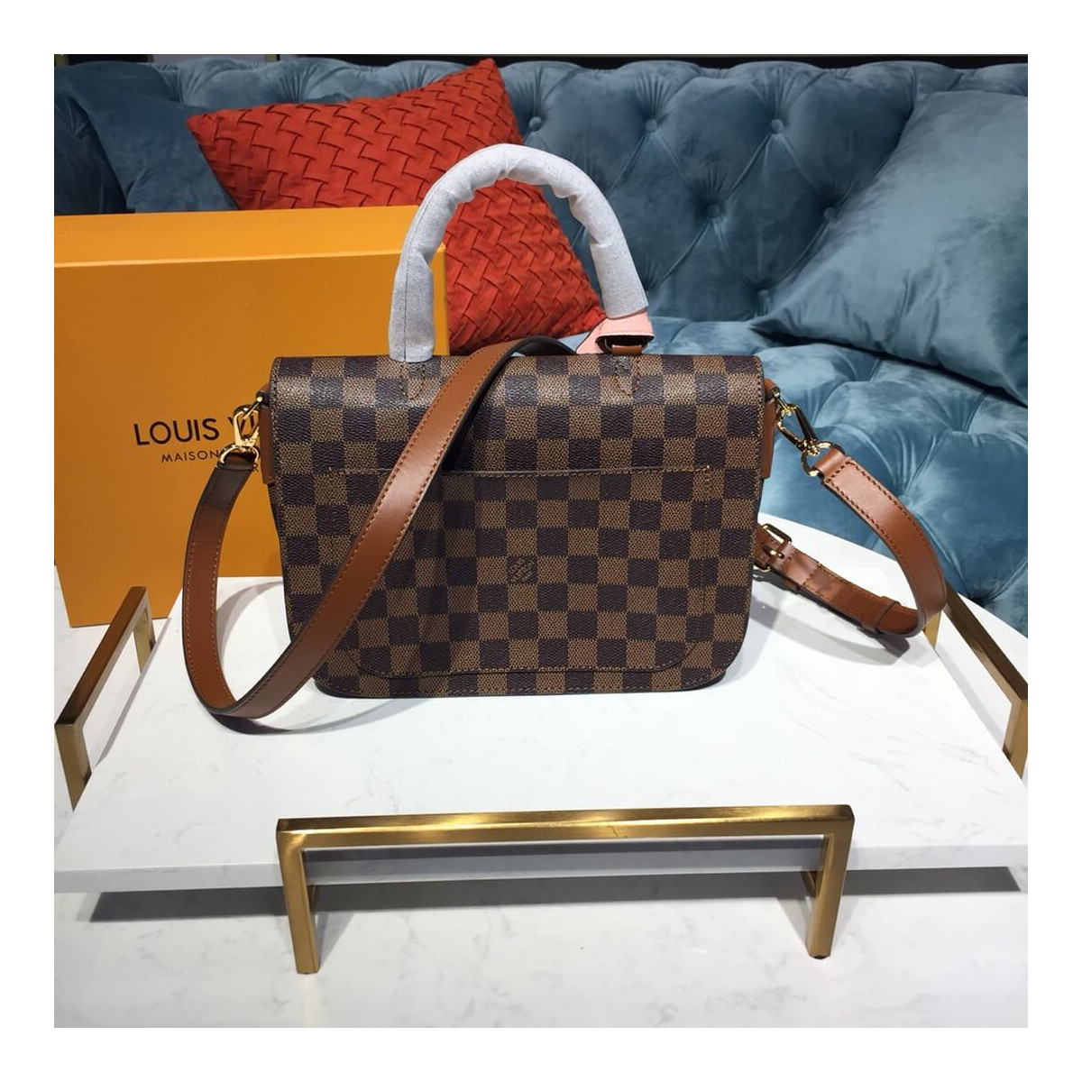 Louis Vuitton Damier Ebene Beaumarchais N40146 N40147 N40148