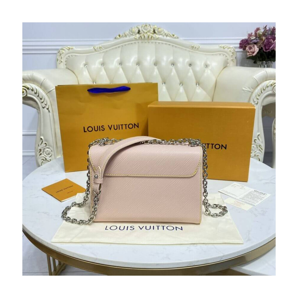 Louis Vuitton Epi Leather Twist MM M50282 Rose Ballerine