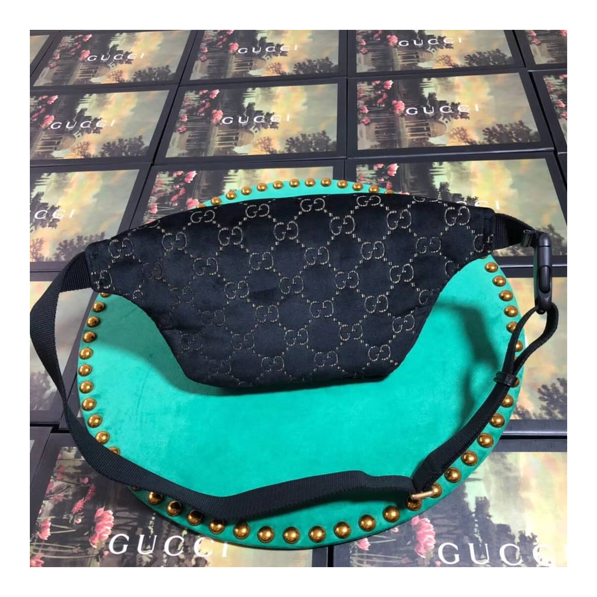 Gucci GG Velvet Belt Bag 574968