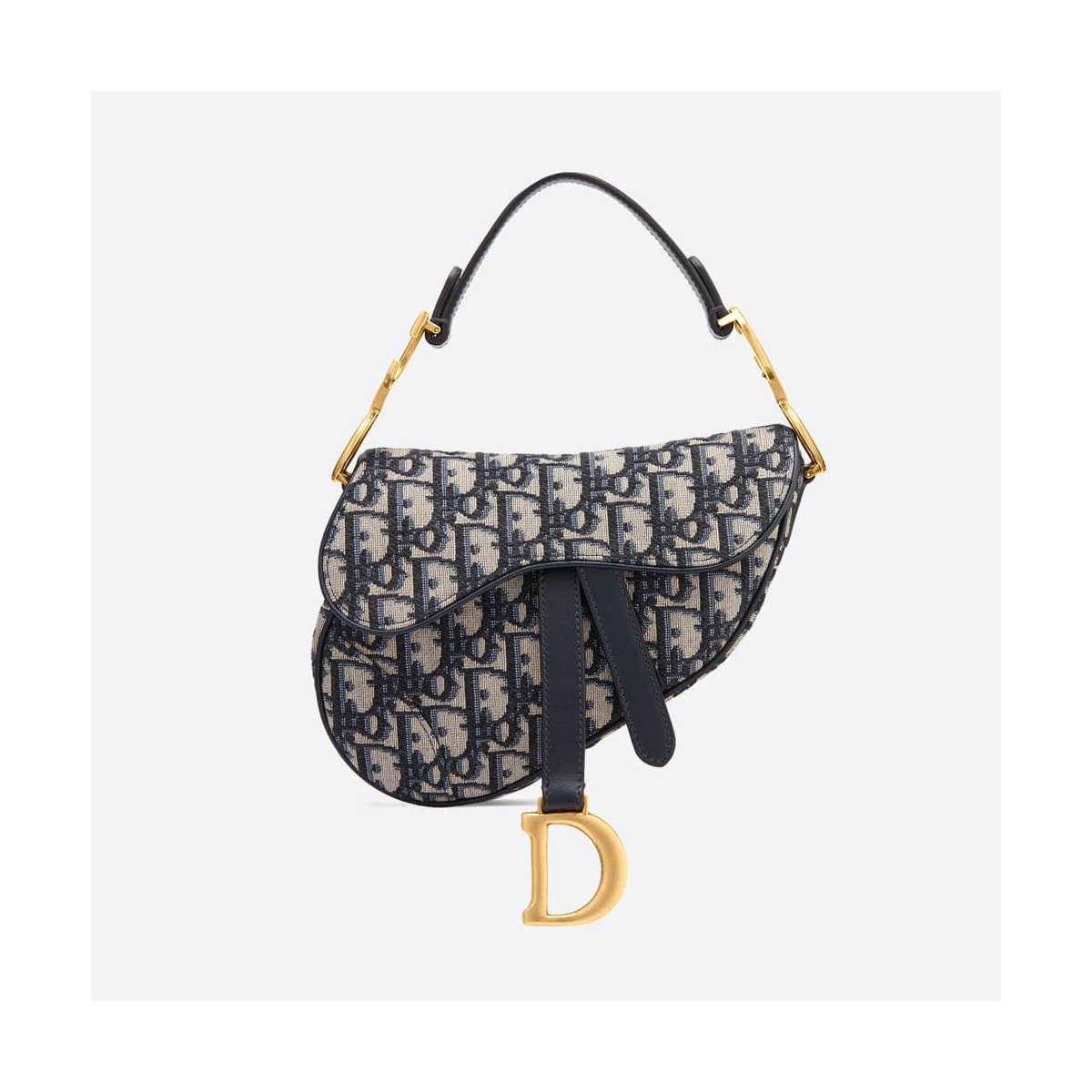 Christian Dior Mini Oblique Saddle Bag M0447