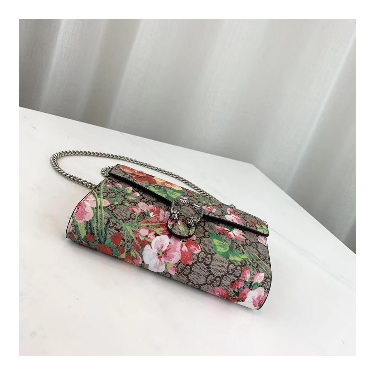 Gucci Dionysus Blooms Print Mini Chain Bag 401231