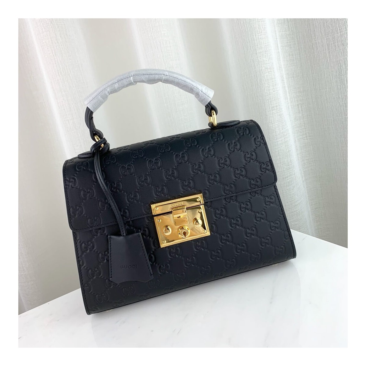 Gucci Padlock Small Gucci Signature Top Handle Bag 453188